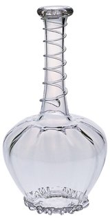 9" Naomi Vase, Clear