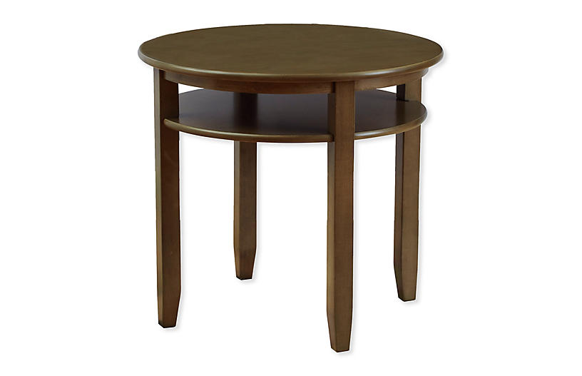 Garrison Round Play Table Driftwood, Round Play Table