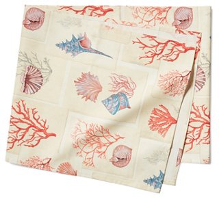 Corals Table Runner - Pink - Maison du Linge