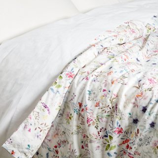 Peacock Alley Chloe Duvet Cover White Multi One Kings Lane