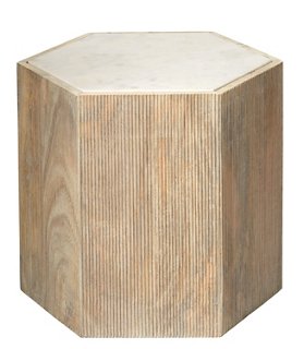 Jamie Young Argan Hexagon Side Table Natural One Kings Lane