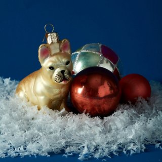 23+ Silver French Bulldog Christmas Ornament