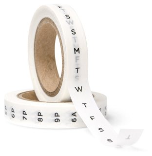 russell + hazel Smartdate Calendar Roll, White One Kings Lane