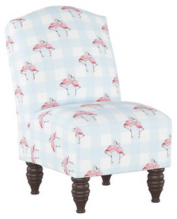 flamingo baby rocker