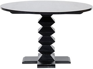 zig zag dining room table