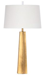 gold leaf table lamp