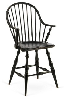 Windsor Counter Stool Black One Kings Lane