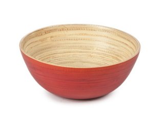 Set of 2 Modern Small Bowls, Cherry