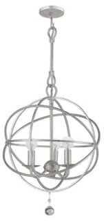 Stella Chandelier - Olde Silver - Crystorama