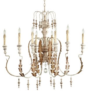 Motivo Chandelier, Persian White