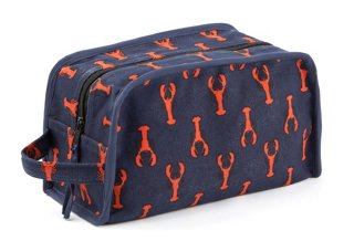Lobsters  Toiletry Bag, Blue