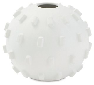 Thielo Decorative Vase - Matte White - Global Views