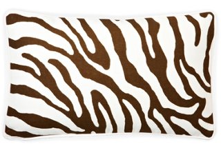 Jiti Desert River Outdoor Pillow, Brown