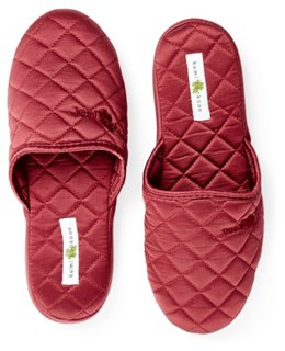 quilted slippers