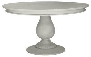 Charlotte Round Dining Table, Old White