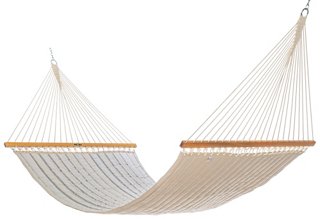 Quilted Hammock - Cove Pebble Sunbrella