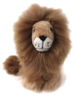 small lion stuffed animal