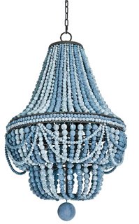 Malibu Chandelier - Blue - Regina Andrew Design
