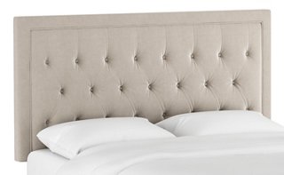 kingston velvet tufted headboard