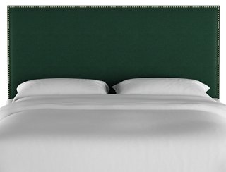 Loren Headboard Forest Green Linen Beds Headboards