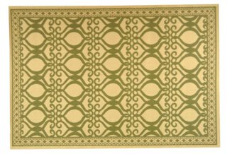 Scout Outdoor Rug, Wheat/Olive