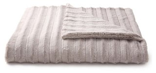 Channel Throw, Silver Tourance Brands One Kings Lane