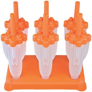 7-Piece Rocket Ice Pop Mold Set
