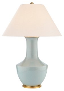 Lambay Table Lamp - Ice Blue - Visual Comfort & Co.