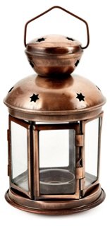S/2 Colonial Lanterns, Copper
