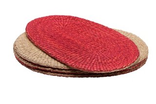 Interesting Things - Reversible Oval Wicker Placemats - S ...