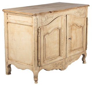 Negrel Antiques French Painted Louis Xv Style Buffet One Kings