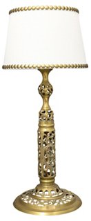 victorian rose table lamp