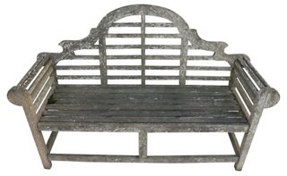 Schorr Dobinsky Luytens English Teak Garden Bench One Kings Lane