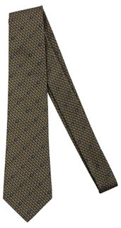 Vintage Lux - Chanel Black & Gold Silk Tie | One Kings Lane