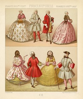 Prints With A Past French Fashions From The 18th Century One